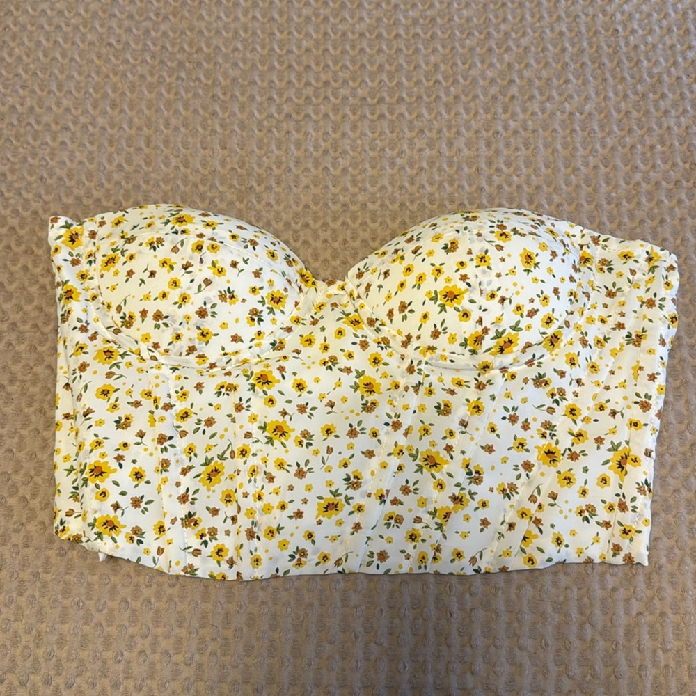 Princess Polly Floral Corset top